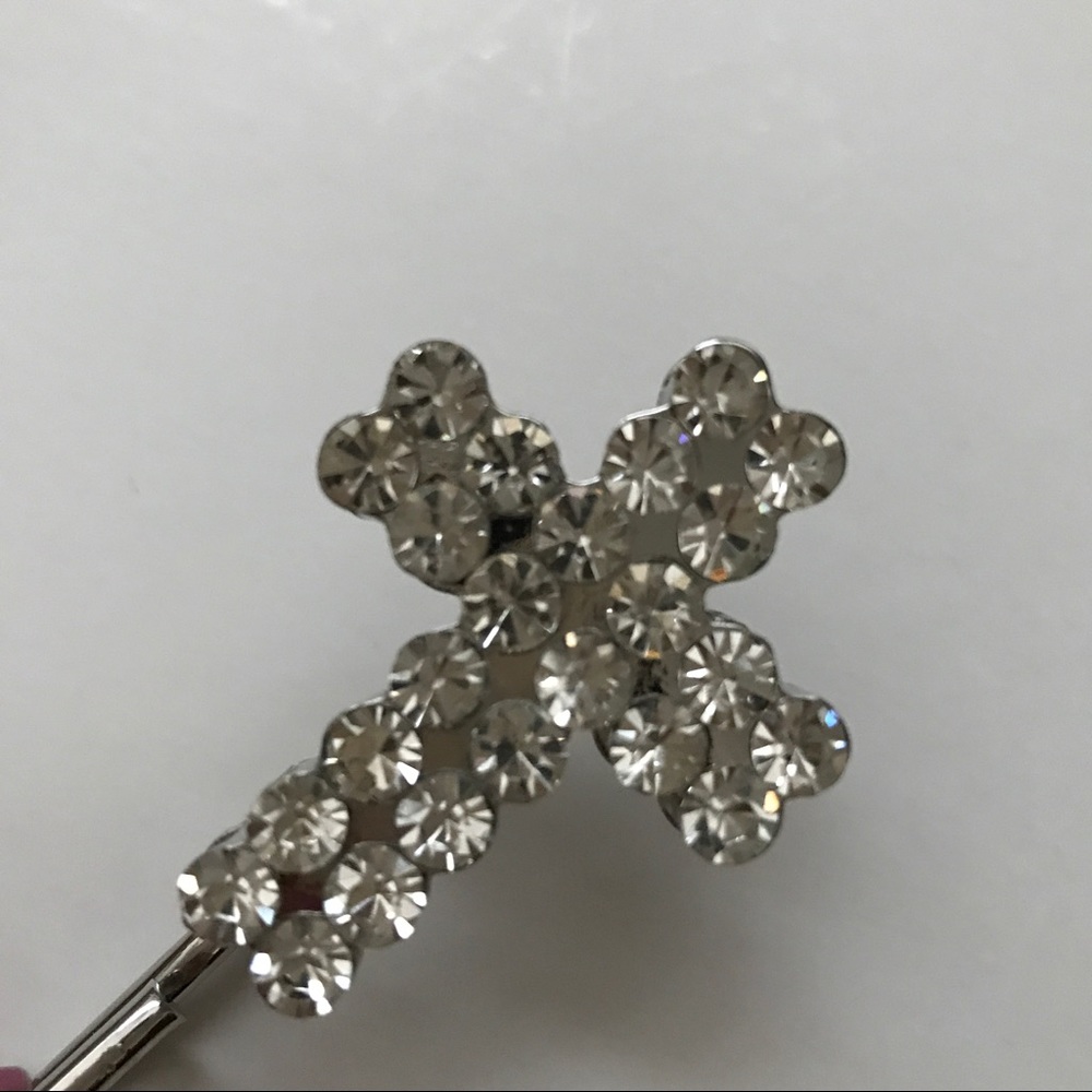 NWOT Crystal bag charm key finder - Picture 7 of 7